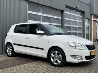 Hoofdafbeelding Škoda Fabia Škoda Fabia 1.2 TDI Greenline Airco Cruise controle Navigatiesysteem Telefoonverbinding