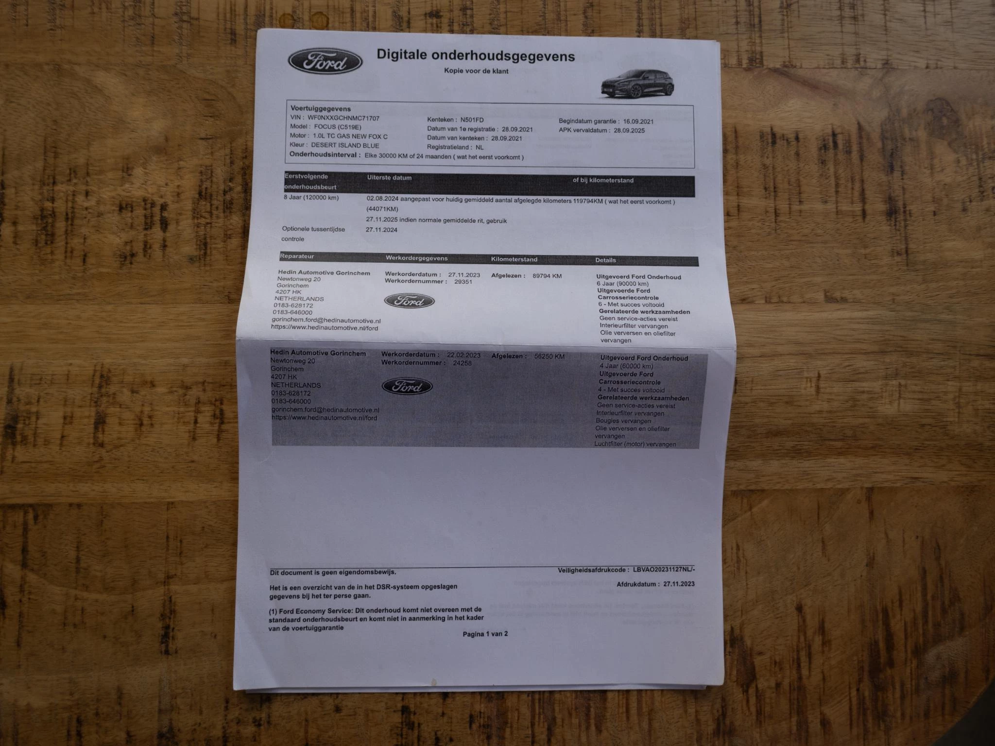 Hoofdafbeelding Ford Focus