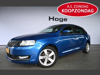 Hoofdafbeelding Škoda Rapid Škoda Rapid Spaceback 1.0 TSI Greentech Clever Automaat Ecc Navigatie Rijklaarprijs Inruil Mogelijk!