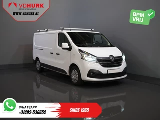 Renault Trafic 2.0 dCi 145 pk Aut. L2 BPM VRIJ! LED/ Carplay/ Cruise/ Stoelverw./ Airco/ Navi/ Dakdragers/ Trekhaak