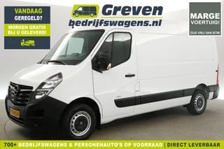 Opel Movano 2.3 Turbo L2H2 Marge 136PK Airco Navigatie PDC 3 Persoons Elektrpakket