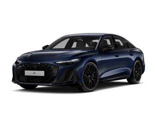 Hoofdafbeelding Audi A6 Audi A6 Limousine 2.0 e-hybrid quattro S edition 299 PK · Tech plus · 21" LM Velgen · Exterieurpakket zwart · Bekleding Leder/Alcantara