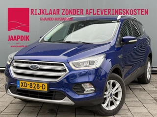 Ford Kuga BWJ 2018 | 1.5T 150PK Titanium | TREKHAAK | CLIMA | NAVI | STOEL VERW | CARPLAY | STUURWIEL VERW | PRIVACY GLASS |