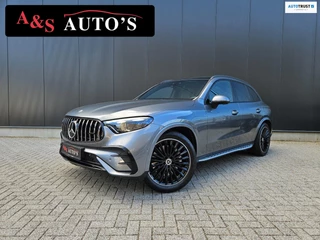 Mercedes-Benz GLC-klasse 300e 4MATIC AMG Panodak Luchtvering Airmatic Memory 360camera Trekhaak Leder Virtual Sfeerverlichting
