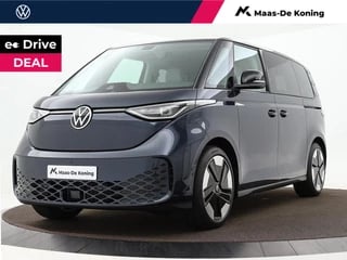 Hoofdafbeelding Volkswagen ID. Buzz Volkswagen ID. Buzz pro advantage Elektromotor 150 kW / 204 pk electr. aandrijving · Assistance pakket · Design pakket · multimedia pakket plus · open & close pakket plus · trekhaak · MEGA Sale