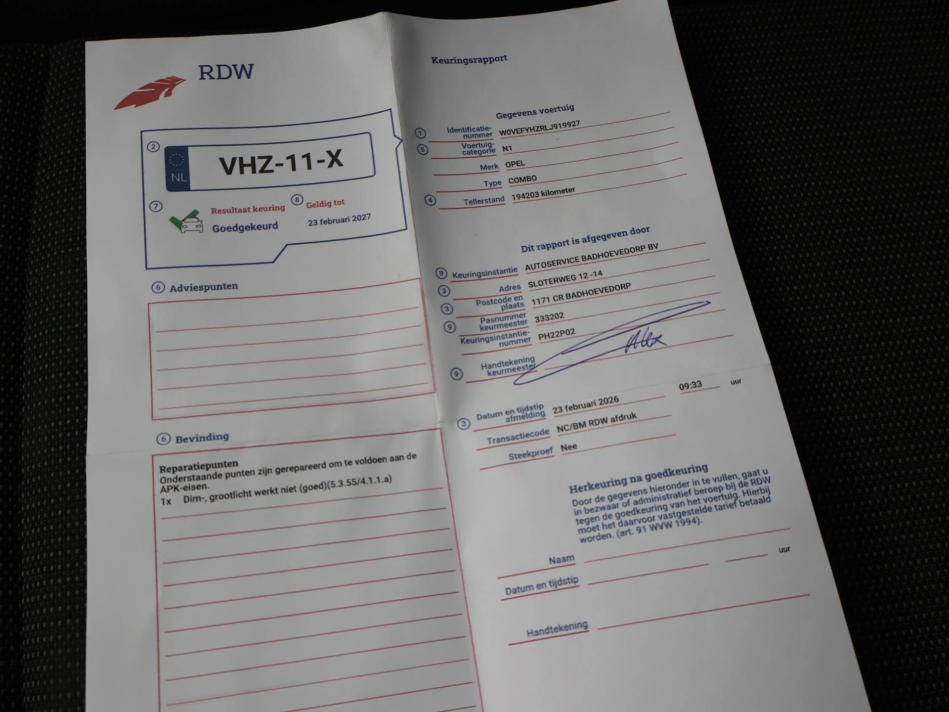 Hoofdafbeelding Opel Combo