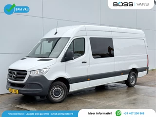 Mercedes-Benz Sprinter 319 1.9 CDI Automaat L3H2 Dubbele Cabine Mercedes ME MBUX Climate Control Camera Navigatie Trekhaak DOKA DC