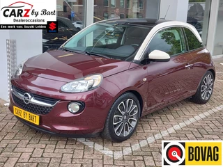 Opel ADAM 1.2 GLAM Panoramadak | Carplay/Android | Halflederen stoelen