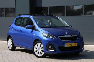Peugeot 108 1.0 e-VTi Active TOP! Cabriodak Led Airco Stuurwielbediening Dealer onderhouden uistraling!! 86000KM BJ2018