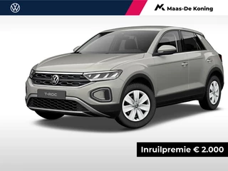 Volkswagen T-Roc Edition 1.0 116 pk 6 versn. Hand  · Multifunctioneel stuurwiel · Parkeersensor voor en achter ·