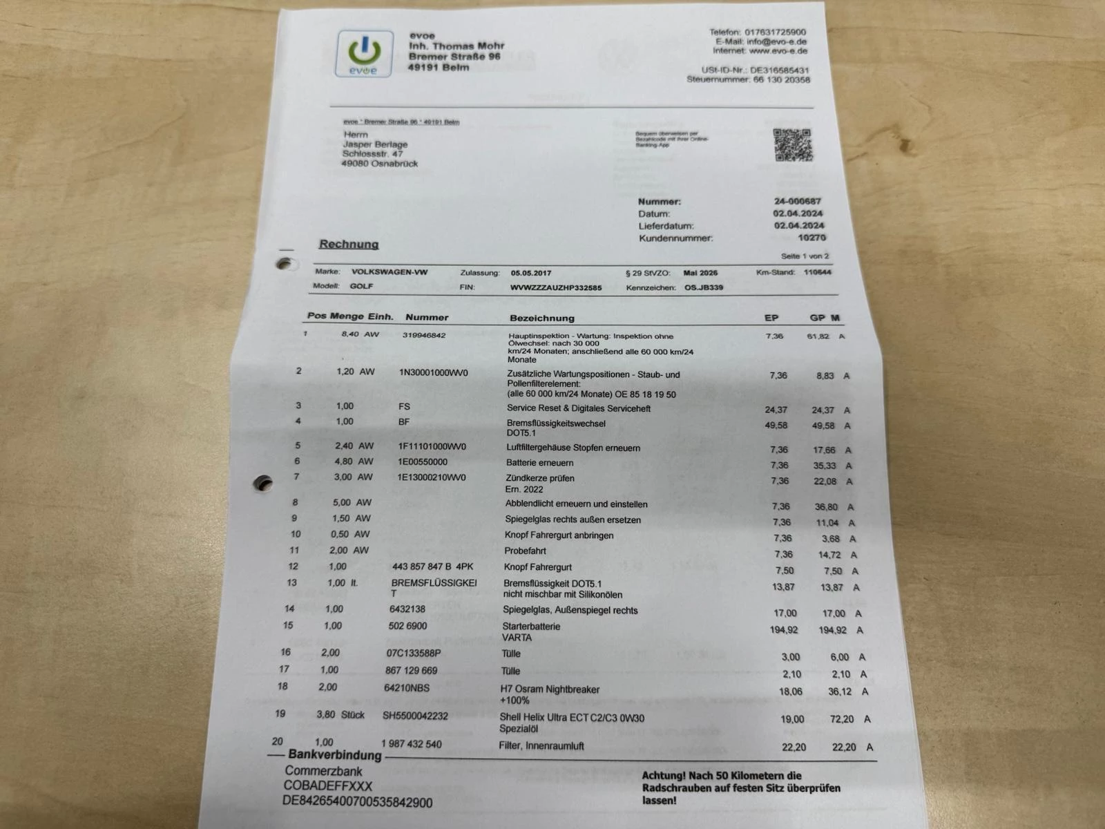 Hoofdafbeelding Volkswagen Golf