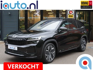 Hoofdafbeelding Škoda Kodiaq Škoda Kodiaq iV 1.5 TSI PHEV Sportline Pano/Matrix LED/DCC/ACC/Keyless/Camera/20"/Elek. stoel/Trekhaak wegkl.