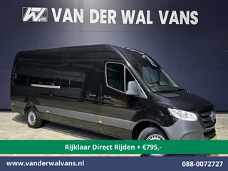 Mercedes-Benz Sprinter 317 CDI 170pk L3H2 Euro6 *Rijklaar Direct Rijden* Airco | Camera | MBUX | Apple Carplay | Cruisecontrol Chauffeursstoel, Bijrijdersbank, Android Auto, stoelverwarming, MBUX