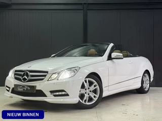 Mercedes-Benz E-Klasse Cabrio 200 CGI Elegance 184PK Automaat | Leder | Stoel + nekverwarming | Xenon | Distributieketting reeds vervangen