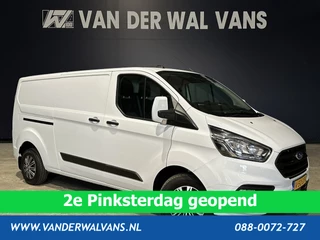 Ford Transit Custom 2.0 TDCI 130 pk L2H1 Euro6 Airco | 2800kg trekvermogen | Parkeersensoren | Cruisecontrol | LED Stoelverwarming, Voorruitverwarming, Bijrijdersbank