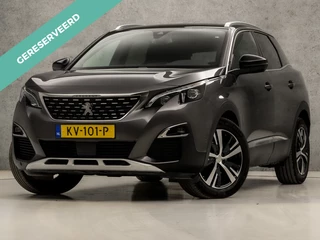 Peugeot 3008 1.2 PureTech GT Line (APPLE CARPLAY, GROOT NAVI, 360 CAMERA, KEYLESS, LEDER, SPORTSTOELEN, GETINT GLAS, TREKHAAK, ELEK ACHTERKLEP, ZWART HEMEL, NIEUWSTAAT)