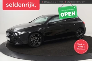 Mercedes-Benz A-klasse 250e AMG Night | Carplay | Stoelverwarming |  Full LED | Sfeerverlichting | Leder/Alcantara | Navigatie | Park Assist