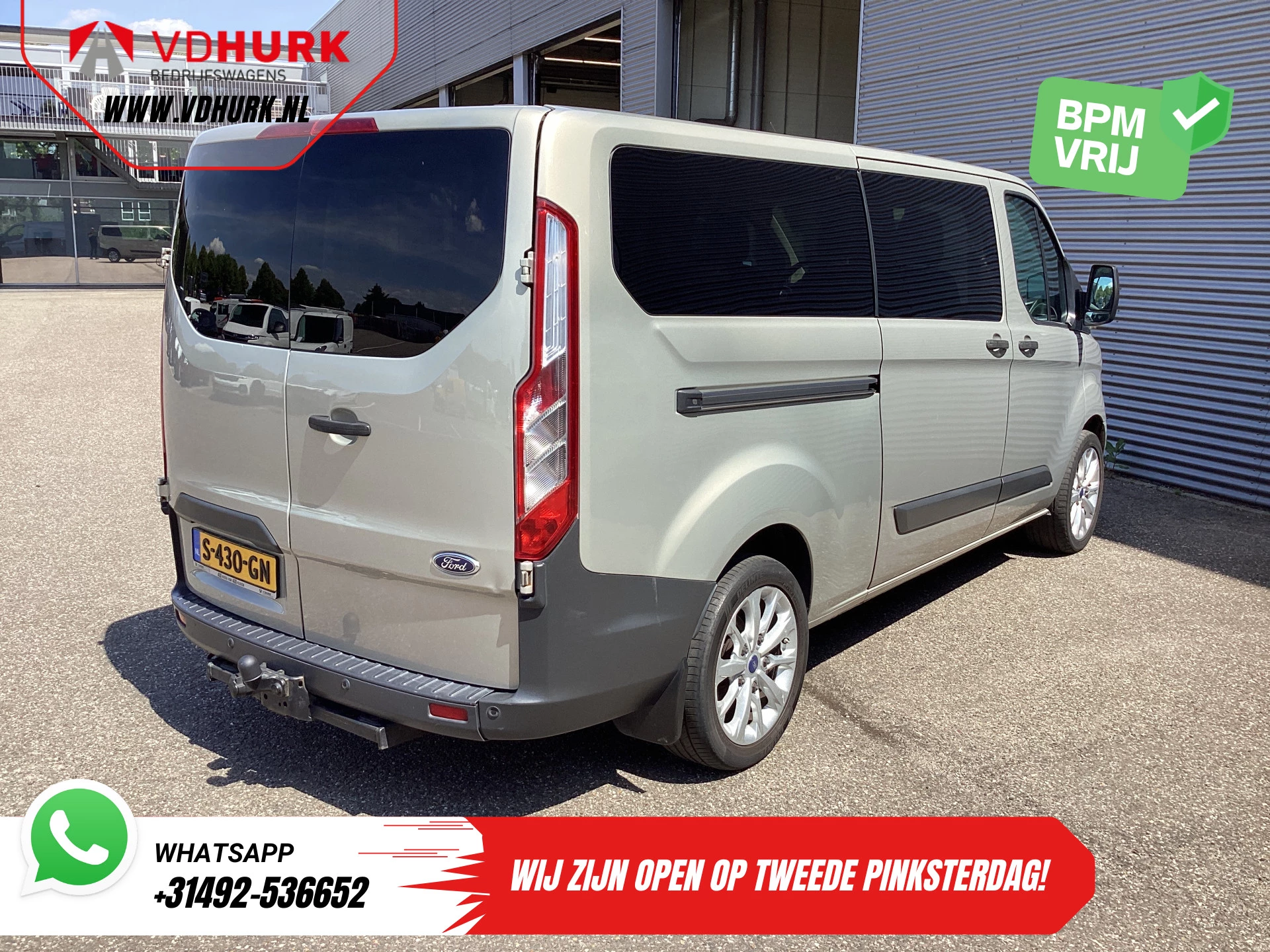 Hoofdafbeelding Ford Transit Custom