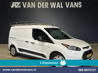 Ford Transit Connect 1.5 TDCI 101pk L2H1 Inrichting Euro6 Airco | 3-Zits | Imperiaal | Trekhaak Cruisecontrol, Verwarmde voorruit, Bijrijdersbank
