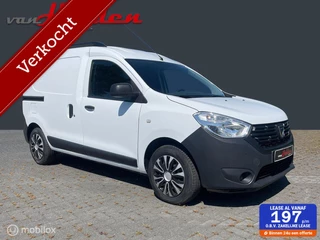 Hoofdafbeelding Dacia Dokker Dacia Dokker 1.3 TCE 6-Bak Benzine Airco Bestelwagen 2xSchuifdeur Elektr Pakket! Nieuwstaat