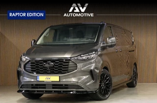 Ford Transit Custom 320 2.0 TDCI 170 PK L2H1 Limited | L+R Schuifdeur | ACC | Blind Spot | Camera | Lane Assist | Stoelverwarming | CarPlay | Navigatie | Raptor Edition | Trekhaak | 3-Zitter | MODELJAAR 2025 | Verlengde fabrieksgarantie tot 12-2029