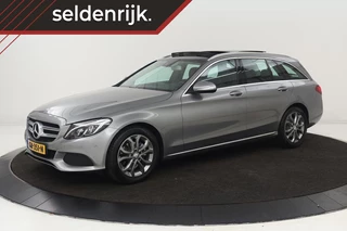 Mercedes-Benz C-klasse 180 Avantgarde | Panoramadak | Stoelverwarming |  Trekhaak | Navigatie | Half leder | Full LED | Park Assist | Dodehoek detectie