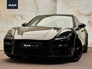 Hoofdafbeelding Porsche Panamera Porsche Panamera 2.9 4S E-Hybrid, Burmester, 4W-best, SportDesign, pano, 21", surround view, memory, HUD, sp.uitlaat, matrix-LED, ACC, NP201k