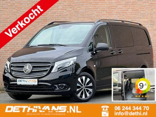 Mercedes-Benz Vito 119CDI 190PK Dubbelcabine Lang / 2x Schuifdeur / 2500KG Trekhaak / Euro6