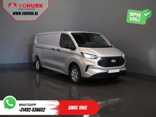 Ford Transit Custom 320 2.0 TDCI 136 pk L2 Trend Garantie 11-29'/ LED/ Stoelverw/ Afn.Trekhaak/ Stuurverw/ Carplay/ Camera/ Climate/ PDC/ LMV/ Cruise