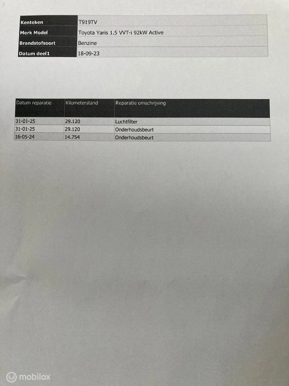 Hoofdafbeelding Toyota Yaris