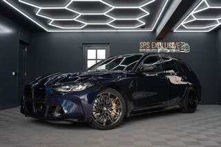 BMW M3 3-serie Touring xDrive Competition Keramisch / Tanzanite blauw / Laser / 360 / HUD / Curved display / Garantie  / Premium Selection 2028