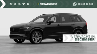 Volvo XC90 2.0 T8 Plug-in hybrid AWD Ultra Black Edition | Luchtvering | Bowers & Wilkins | Massage stoelen | Stoel + Stuur verwarming | Stoel koeling | Panorama schuif dak |