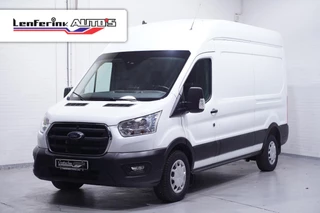 Ford Transit 2.0 TDCI 130 pk L3H3 Trend Navi, Camera, DAB+ Dodehoek Assist, Laadruimte Pakket, PDC V+A, Hoog Dak, 3-Zits