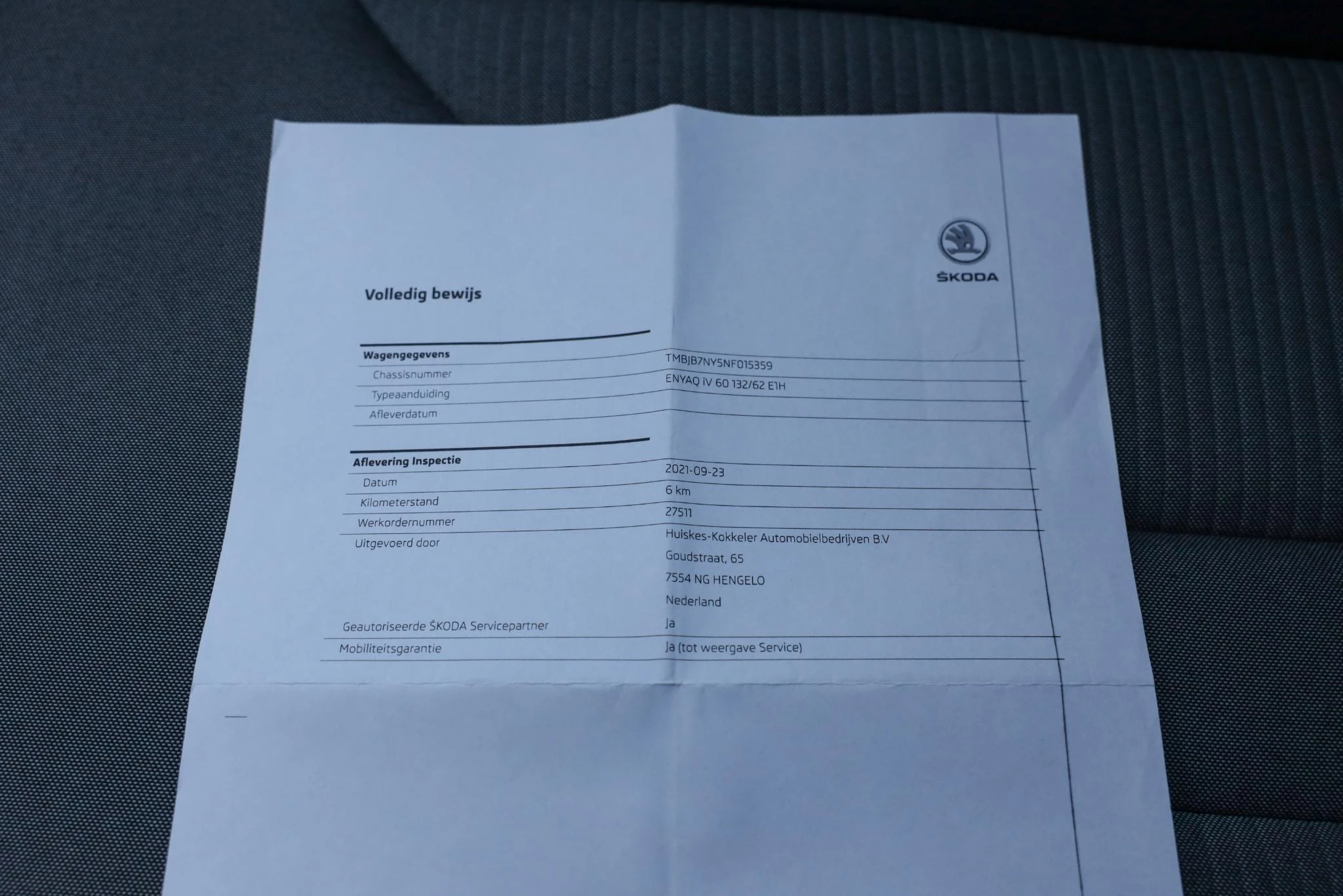 Hoofdafbeelding Škoda Enyaq iV