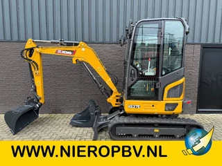 XCMG XE27E PRO NIEUW Airco Snelwissel 3 Bakken Extra Functie KUBOTA MOTOR