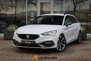 Seat Leon Sportstourer 1.5 FR TSI 150pk | Camera | Cruise | Trekhaak | Climate | Sfeer | Stoelverwarming | LED