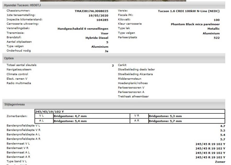 Hoofdafbeelding Hyundai Tucson