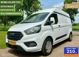✅Ford transit custom 320 2.0 TDCI E6 L2H2 Sortimo servicebus
