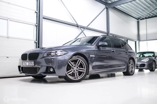 BMW 5-serie Touring 520i M Sport Edition High Exe LCI | Leder | Memory | Comfortseats | M pakket | Sportonderstel | Zeer mooi |