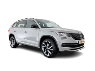 Škoda Kodiaq 1.5 TSI Sportline Business Aut. *LEATHER-ALCANTARA | FULL-LED | HEATED-SPORTSEATS | ADAPTIVE-CRUISE | MEMORY-PACK | DIGI-COCKPIT | CANTON-AUDIO | SHIFT-PADDLES | CARPLAY | AMBIENT-LIGHT | KEYLESS | DAB | 20''ALU*