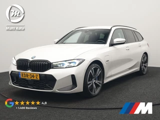 BMW 3 Serie Touring 330e M Sport PHEV 293pk Dealer O.H. NIEUW MODEL | Adaptive Cruise | Head Up | Camera | Lederen Competition Stoelen Memory & Verwarmd | Sfeerverlichting | Stuur Verwarmd | Keyless | Blis | Apple Carplay | Plug In Hybrid |
