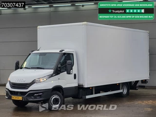 Iveco Daily 70C18 3.0L 1000KG Laadklep Automaat Luchtvering Dubbellucht Bakwagen Airco Cruise 180PK Euro6 Meubelbak Koffer Airco Cruise control