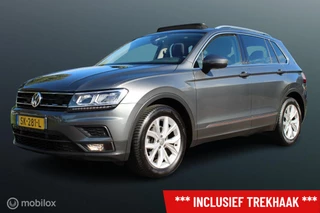 Volkswagen Tiguan 1.4 TSI Comfortline Business, Trekhaak, Panodak, Navi, App connect, Pdc voor + achter, Cruise, Clima, Stoelverwarming, Donker glas, Led verlichting, elektr. achterklep, 1600 KG Trekgewicht !