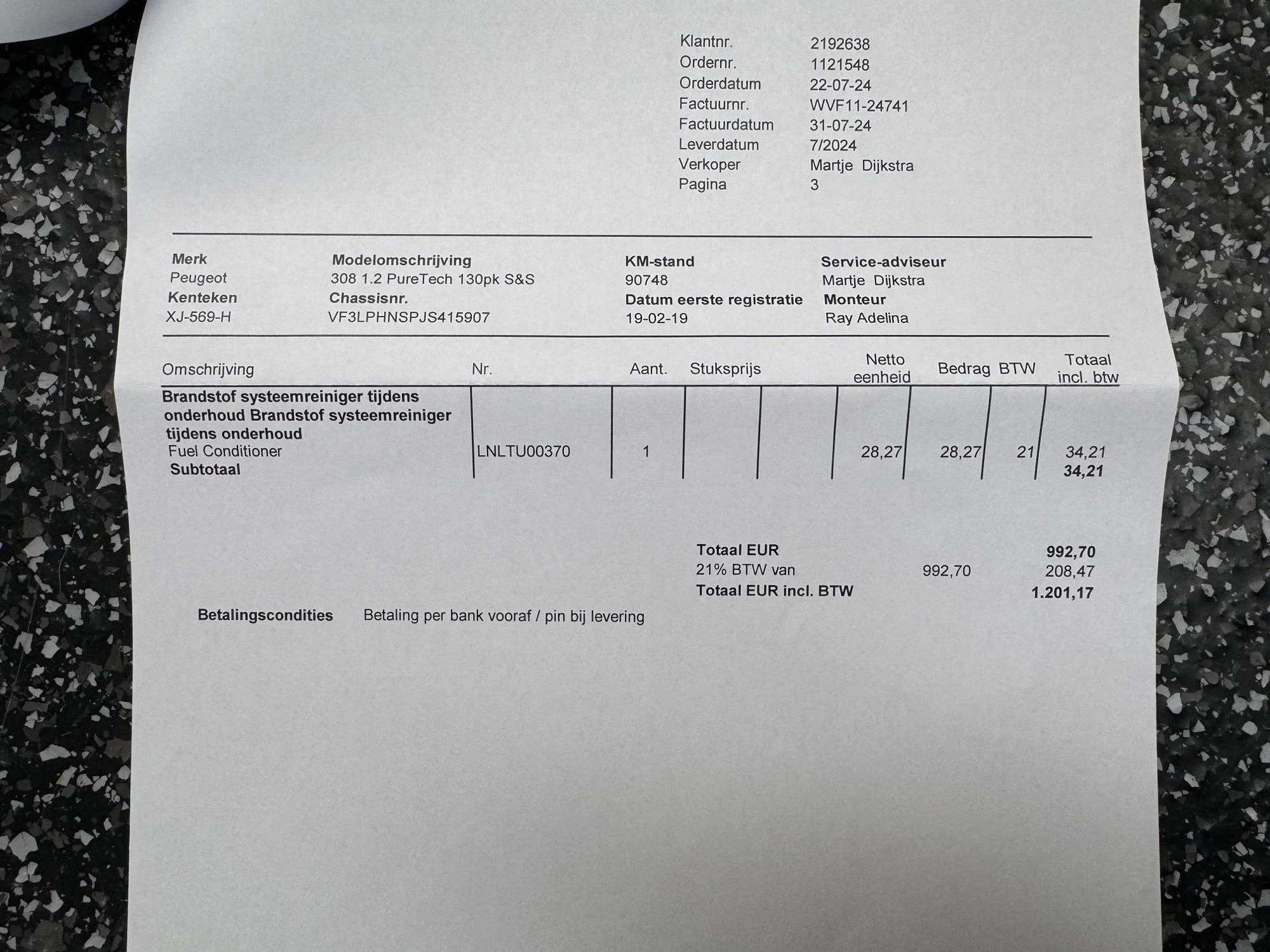 Hoofdafbeelding Peugeot 308