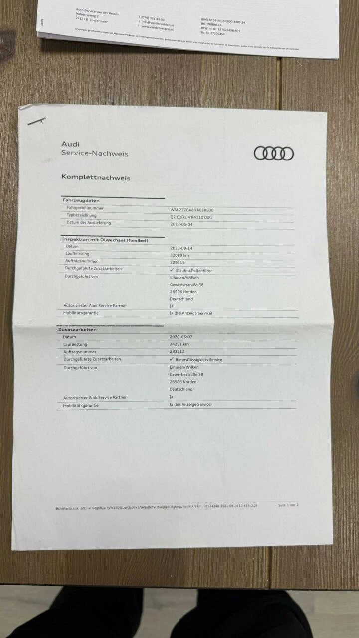 Hoofdafbeelding Audi Q2