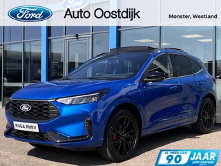 Ford Kuga 2.5 PHEV ST-Line X Black Pack 243PK €10.000,- Voorraadvoordeel! Elek. Trekhaak Panodak 20" Velgen 2100KG Trekgewicht Adaptieve Cruise Winterpack Blind-Spot B&O *Compleet*