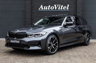 BMW 3 Serie 330e Touring | Panodak | Achteruitrijcamera | Live Cockpit Pro | Sportleder | LED | 19" Breedset