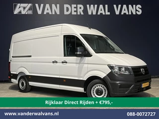 Volkswagen Crafter 2.0 TDI 140pk Automaat L3H3 L2H2 *RIJKLAAR direct rijden * Euro6 Airco | Camera | Apple Carplay Android Auto, 270 Graden achterdeuren, Parkeersensoren, 3000kg trekvermogen