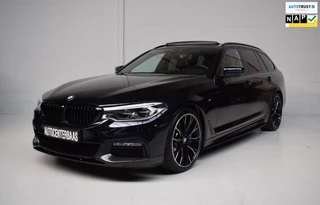 BMW 5-serie Touring 530i 252PK AUT8 M-SPORT ORG.NED / PANORAMADAK / NAPPA- LEER / CAMERA / PERFORMANCE / NAP / BTW / HARMAN-KARDON