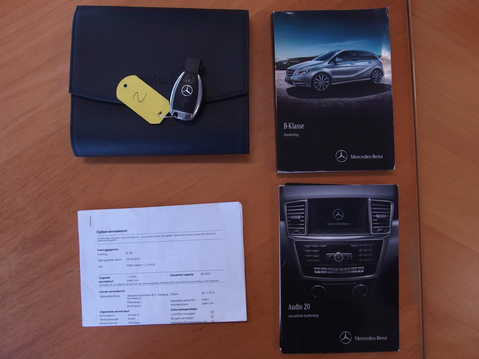 Hoofdafbeelding Mercedes-Benz B-Klasse